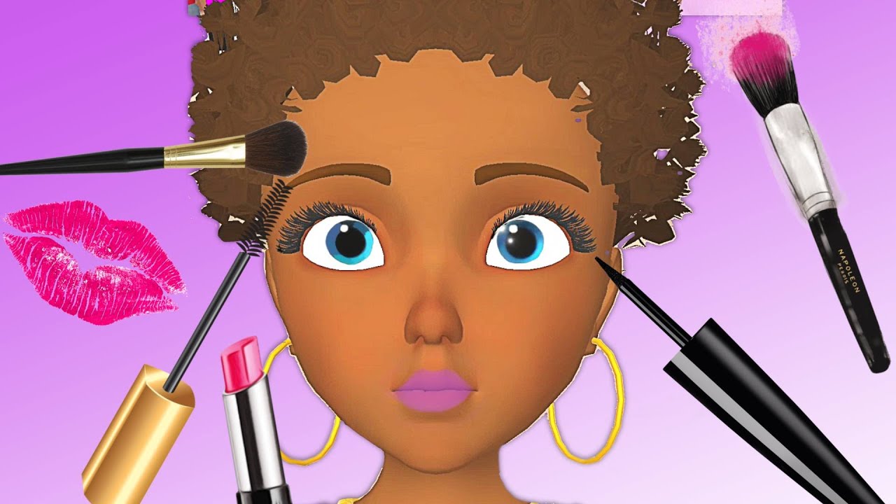 Teen Girls Makeup Beauty Salon - 3D Makeover Studios Gameplay - How To Apply Makeup Games