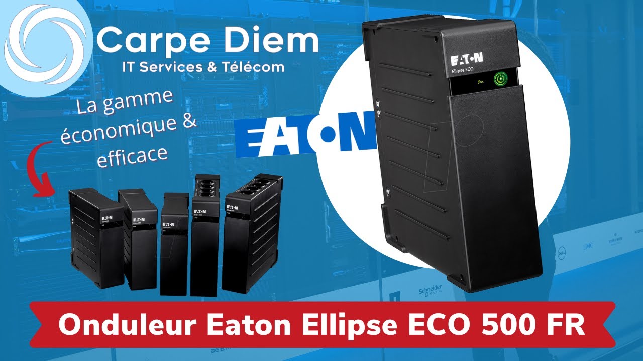 L'Onduleur Eaton Ellipse ECO 500, un mod&egrave;le offline abordable & efficace