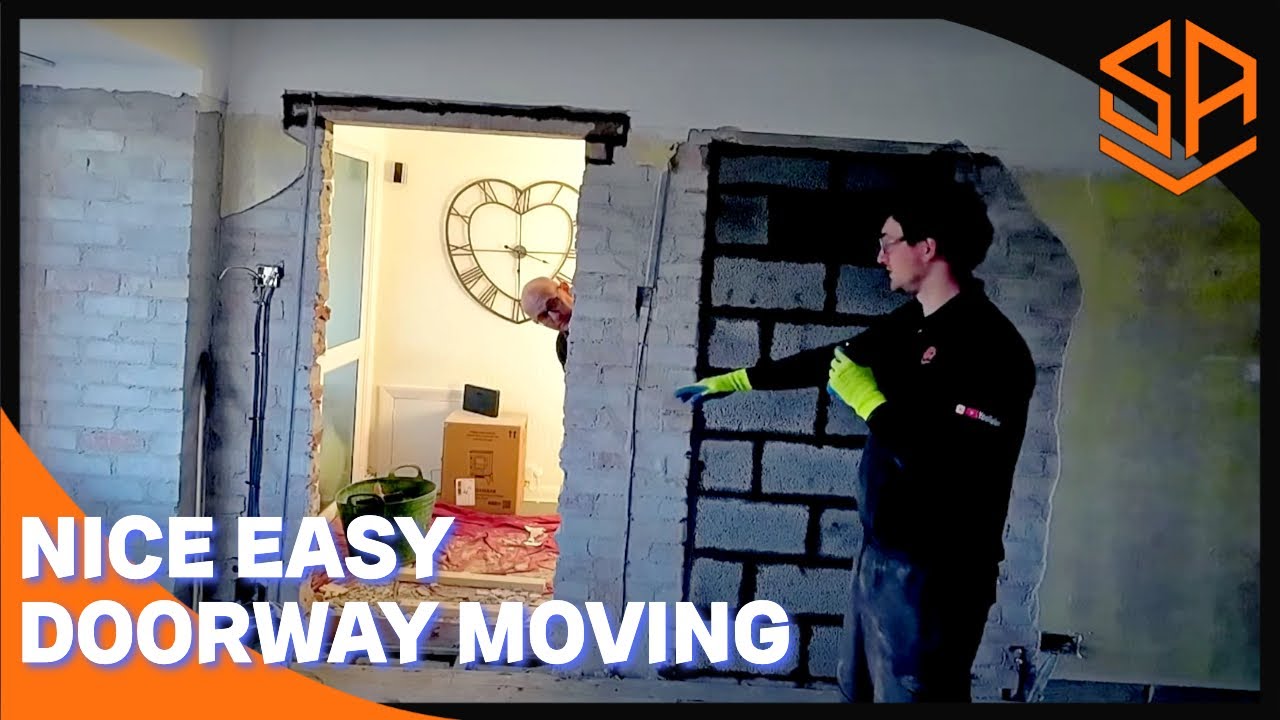 HELP!! OUR DOOR IS IN THE WRONG PLACE !!