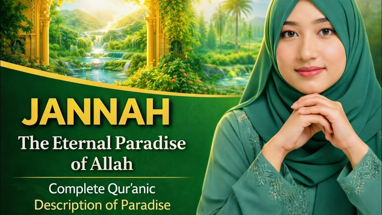 Jannah: The Eternal Paradise of Allah | Complete Qur’anic Description of Paradise