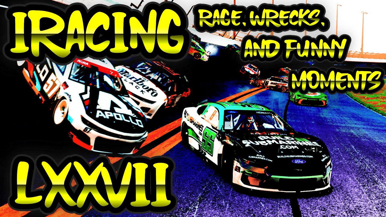 iRacing, ярость, аварии и забавные моменты 77: ВНИМАНИЕ!!
