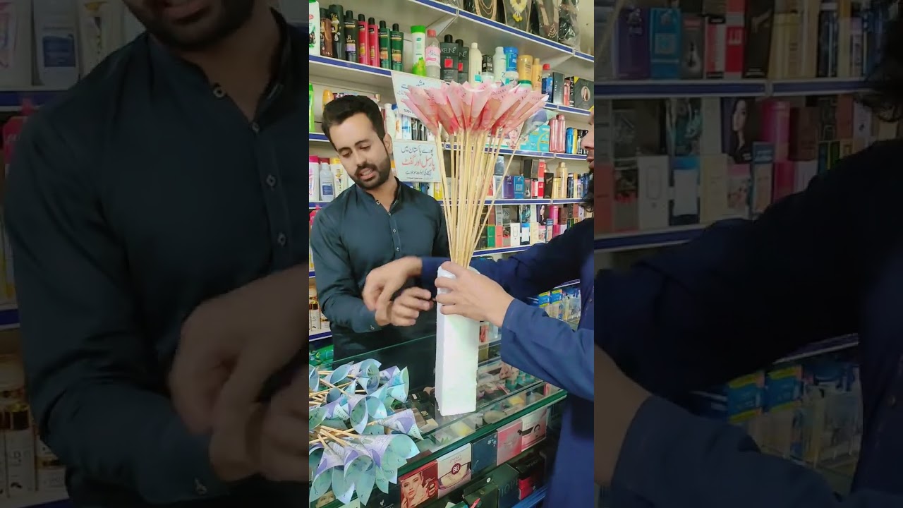 پیسوں کا گلدستہ بنانے کا طریقہ Money bukka Eid gift lover's gift . how to impress to your loved one