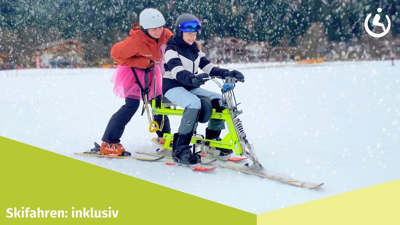 Die Piste gehört uns allen: Skifahren trotz Behinderung