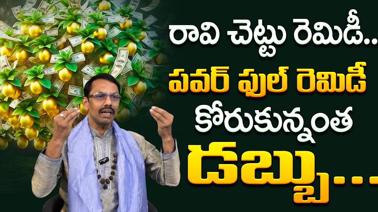 రావి చెట్టు చుట్టూ ప్రదక్షిణ చేస్తే... Do Pradakshina Around Peepal Tree and Attract Money Miracles