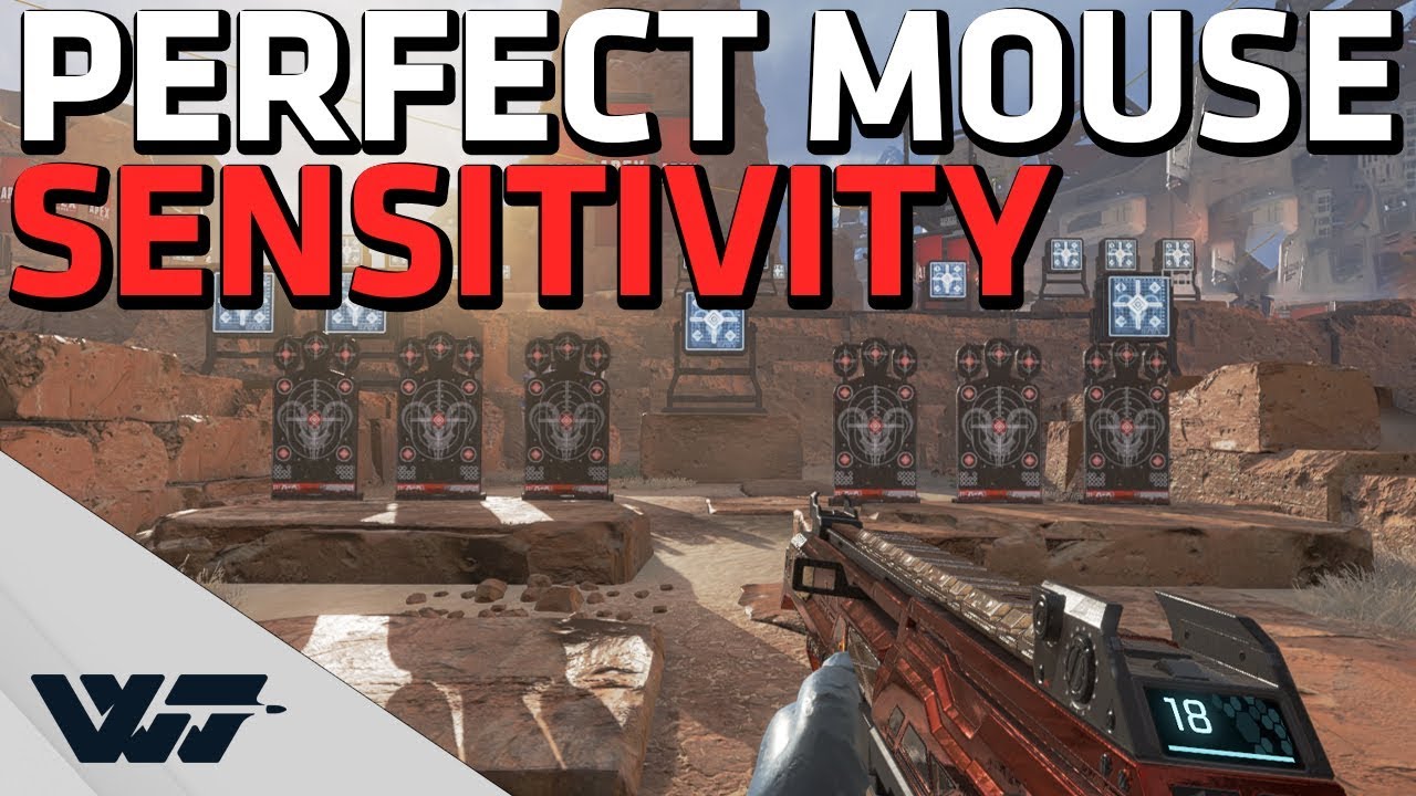 MOUSE SENSITIVITY GUIDE for Apex Legends - How to set it up and practice aim