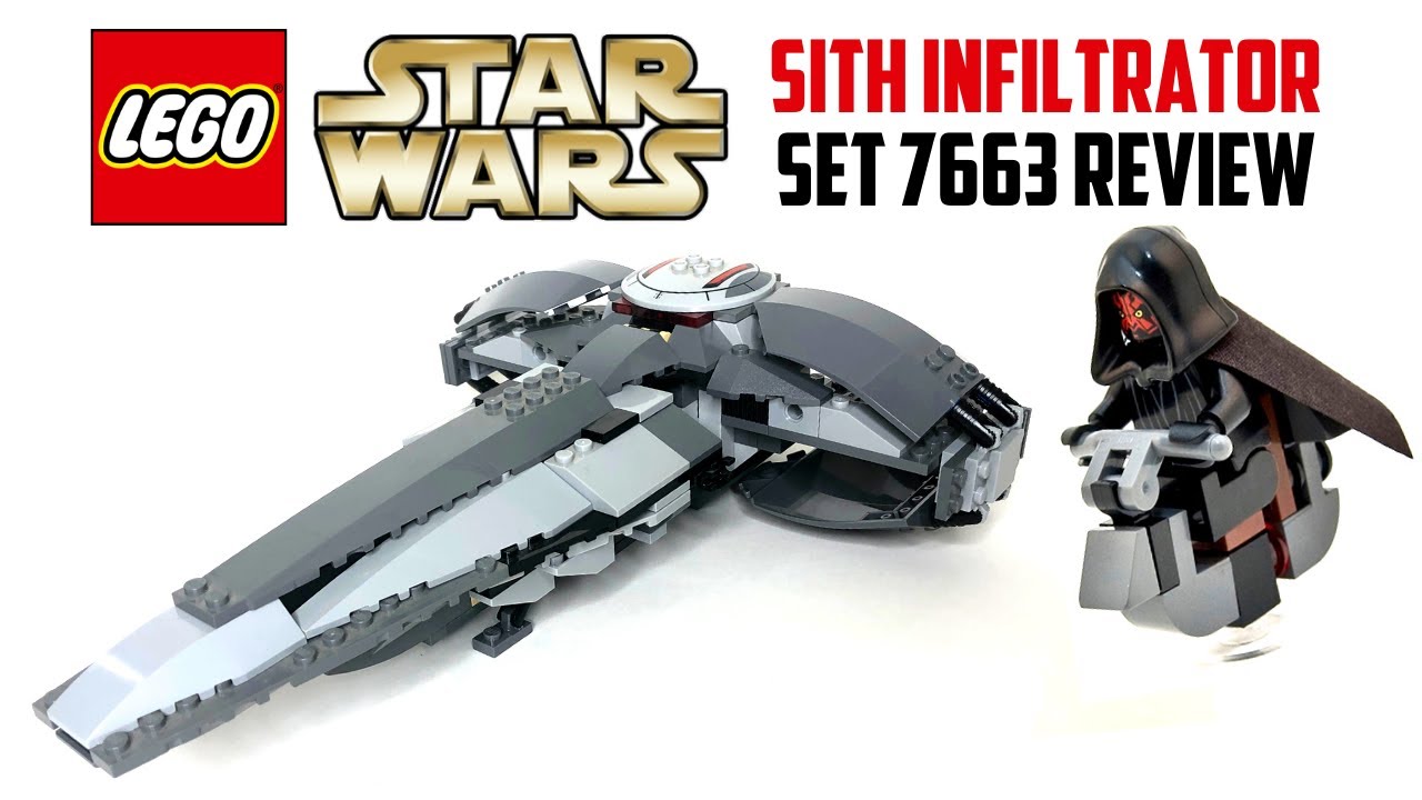 Обзор набора LEGO Star Wars SITH INFILTRATOR 7663 &mdash; 2007 г.