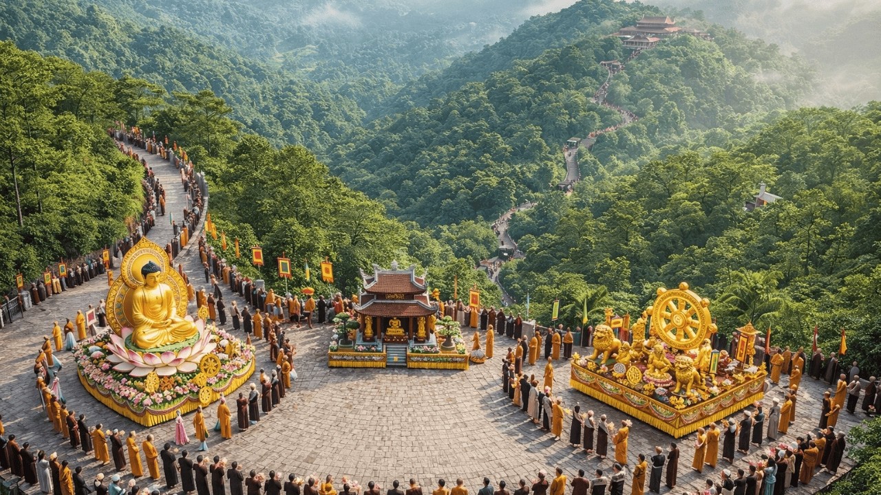 Yen Tu Sacred Festival Parade 2026 in 4K | Vietnam’s Great Buddhist Pilgrimage Celebration 🇻🇳🙏