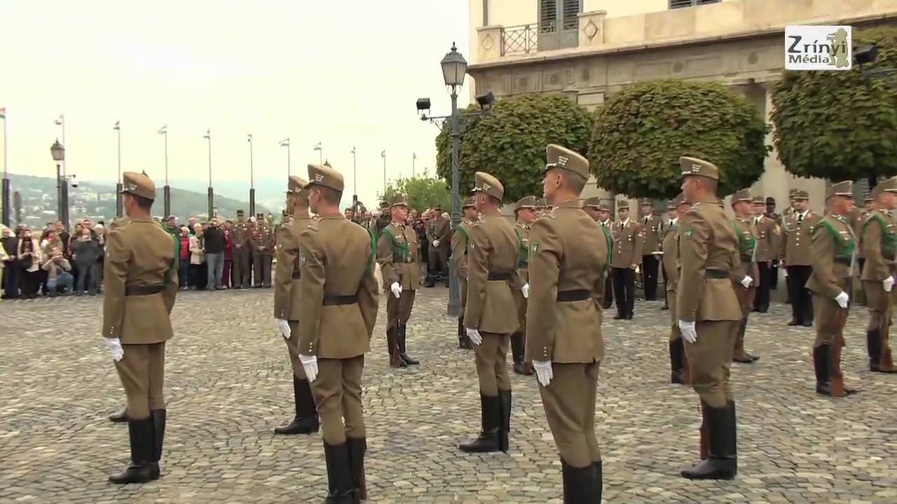 Zenés őrségváltás - Sándor - Palota -2012.04.21