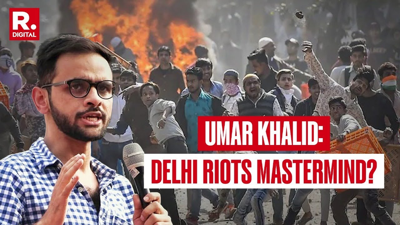 2020 Delhi Riots: Umar Khalid Planned Involved In Planning, Wanted To Leave Delhi Before Action