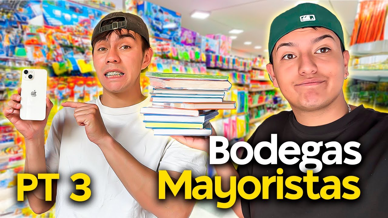 BODEGAS MAYORISTAS de BOGOTÁ | Temporada Escolar, Tecnología y más, Parte 3.