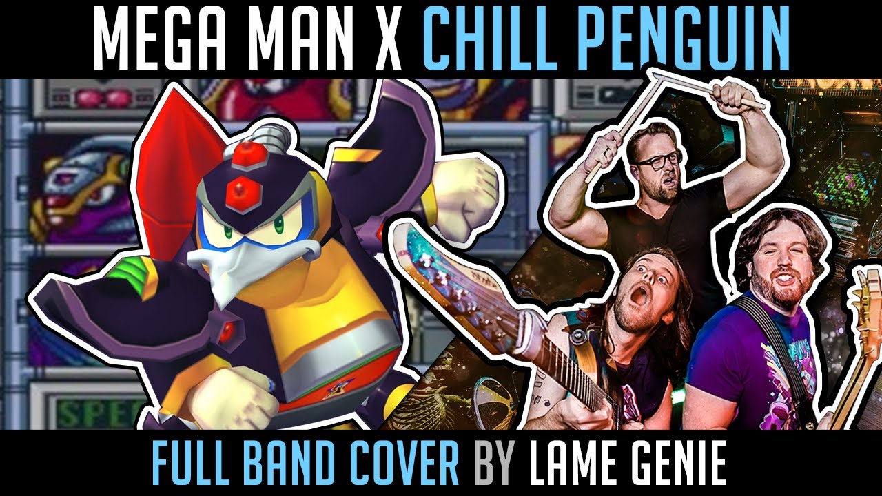 Mega Man X (Chill Penguin) - Metal Music Video - Lame Genie