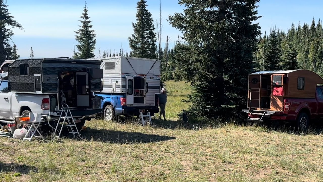 One Video, Three Truck Camper Tours: Four Wheel Grandby, Capri Cowboy and Endgame Campers Handmade