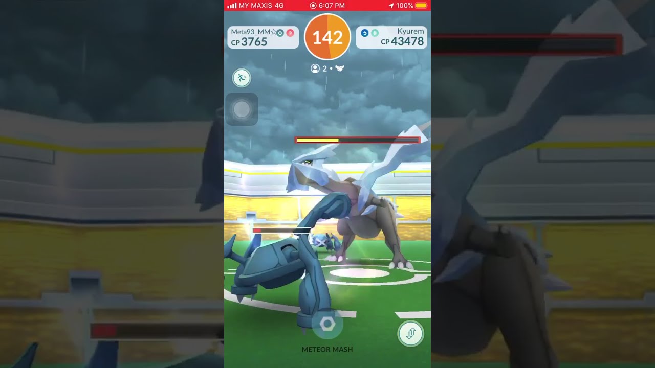 Kyurem Raid【Success】【Duo Challenge】【Legendary Raid】【Pokemon Go】