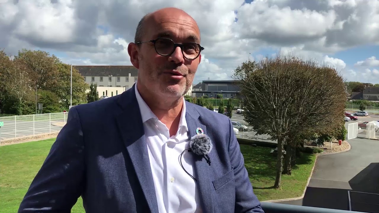 Loïc Hénaff, président du directoire de Jean Hénaff SA à Pouldreuzic dans le sud Finistère