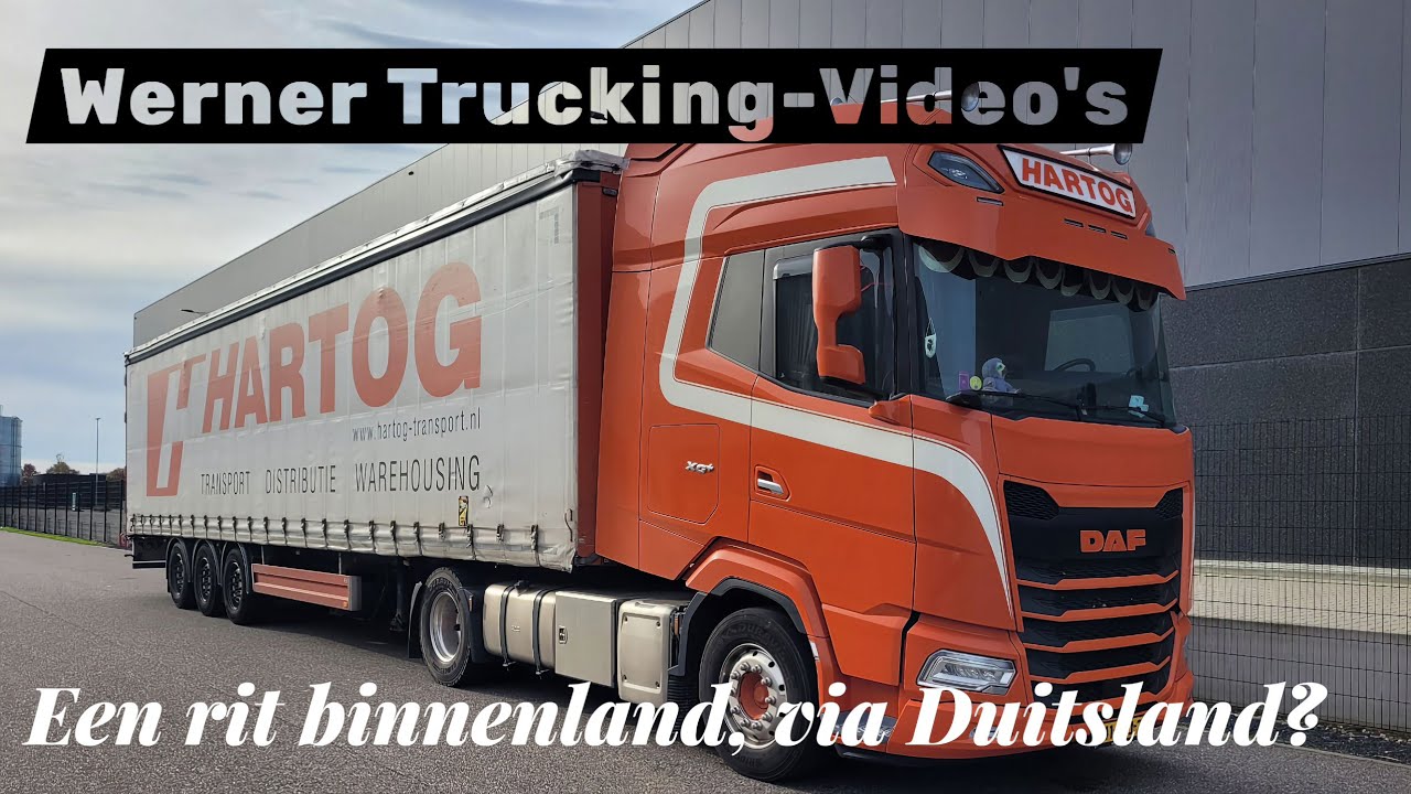 Binnenland rit via Duitsland? | Trucking-video's | Wernervlogt | Frankrijk | Vlog #29 |