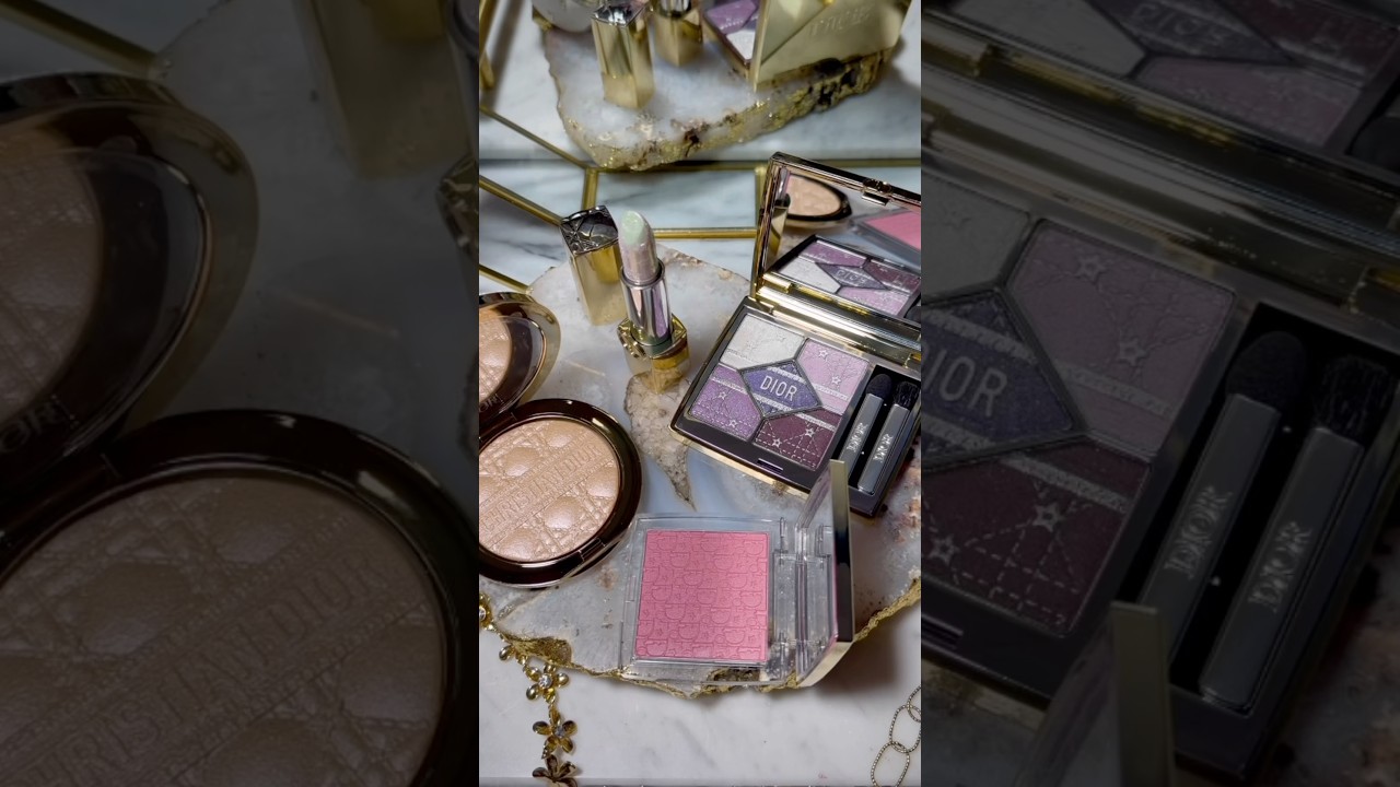 Dior Makeup Holiday 2025 collection, live swatches