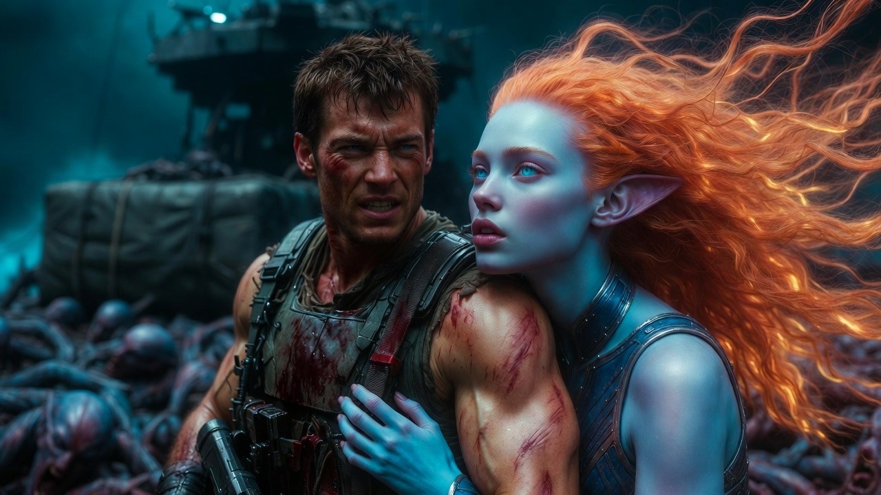 Pirates Didn't Know the Alien Queen They Captured Was Engaged to a Human Veteran – Intense! | HFY