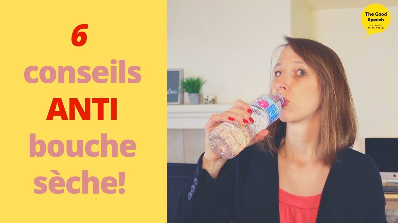 Bouche sèche et Stress | PRISE DE PAROLE EN PUBLIC