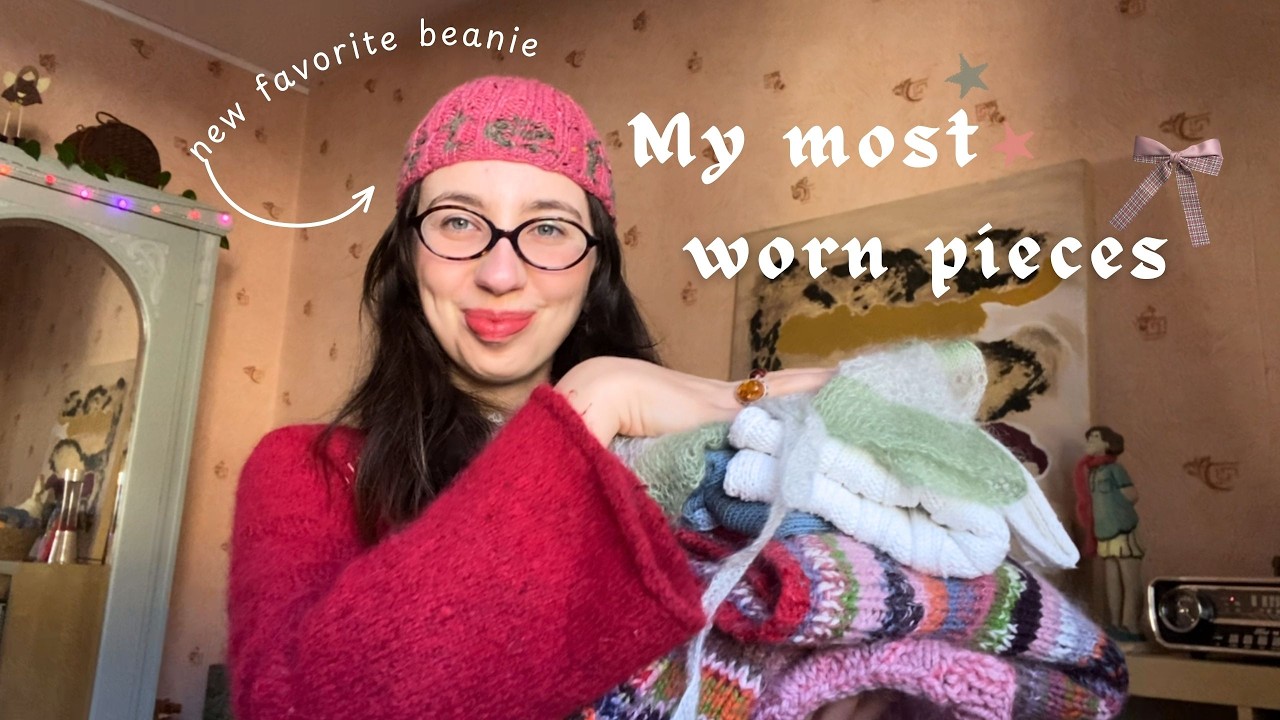 do I actually wear the pieces I knit???🌀