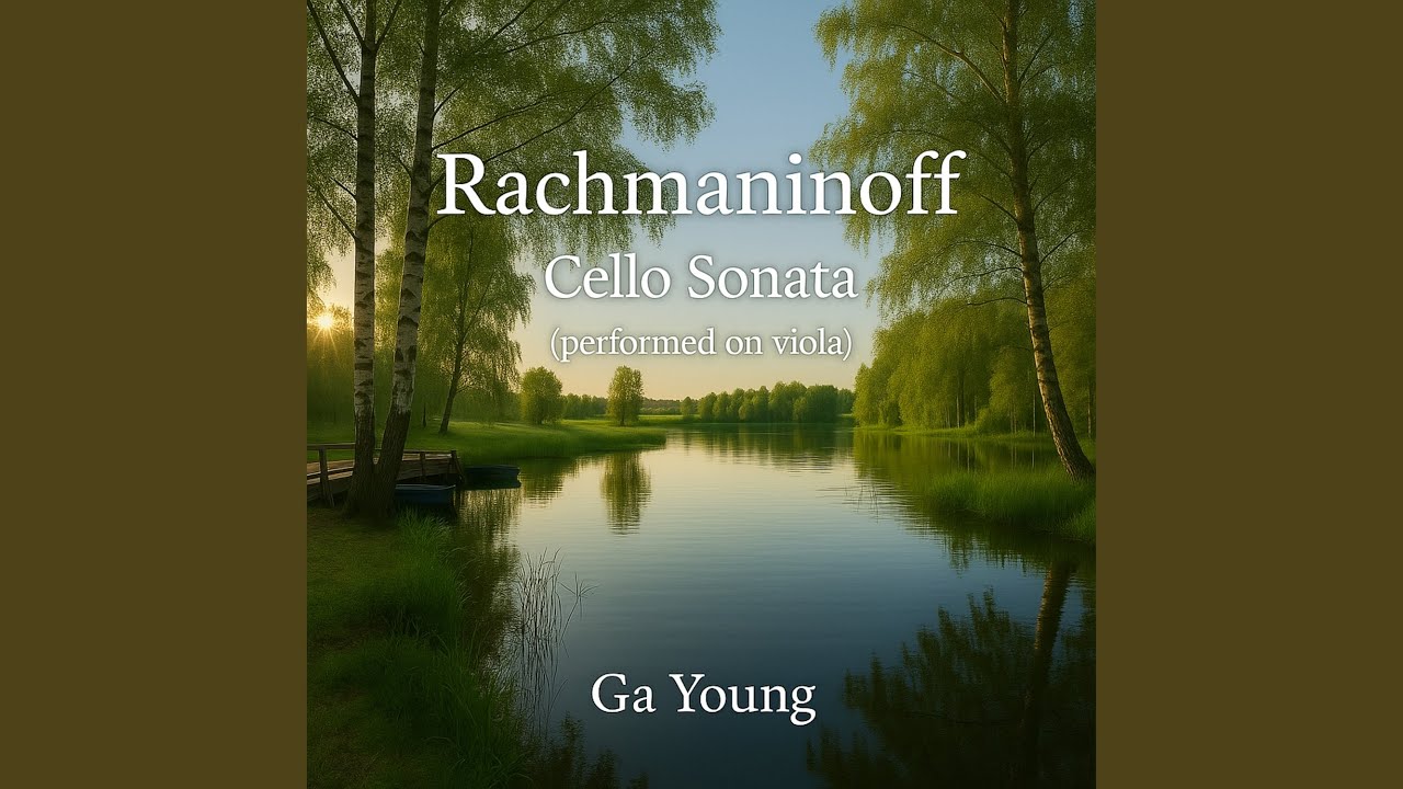 Sergei Rachmaninoff Cello Sonata in G minor, Op. 19 on viola: III. Andante