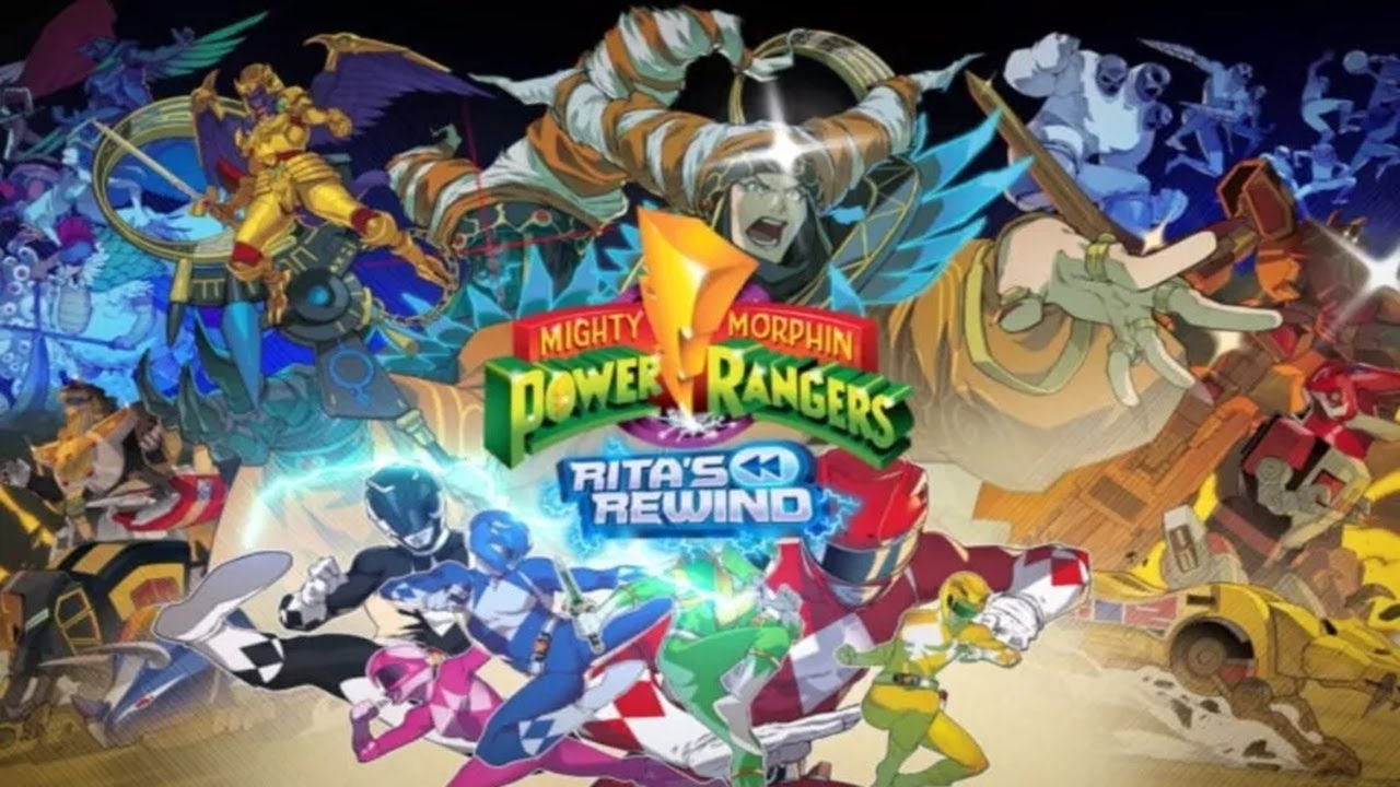 Mighty Morphin Power Rangers Rita's Rewind Full Game Gameplay Walkthrough 6 Players Coop