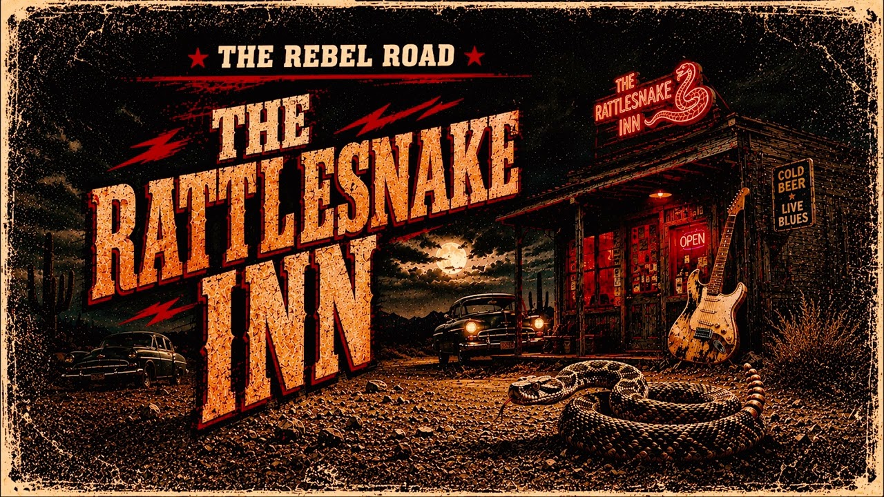 The Rattlesnake Inn | Hypnotic Texas Boogie & Blues Rock Original (140 BPM)