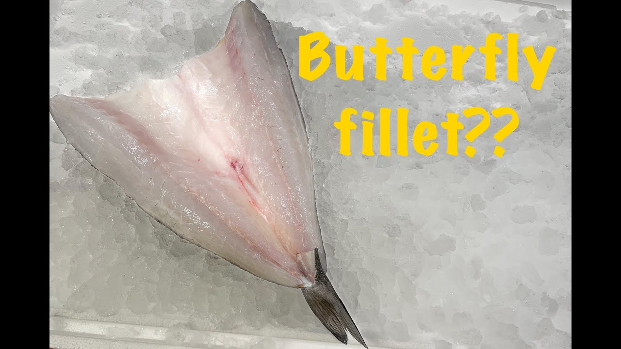 How to BUTTERFLY fillet fish - Seabass