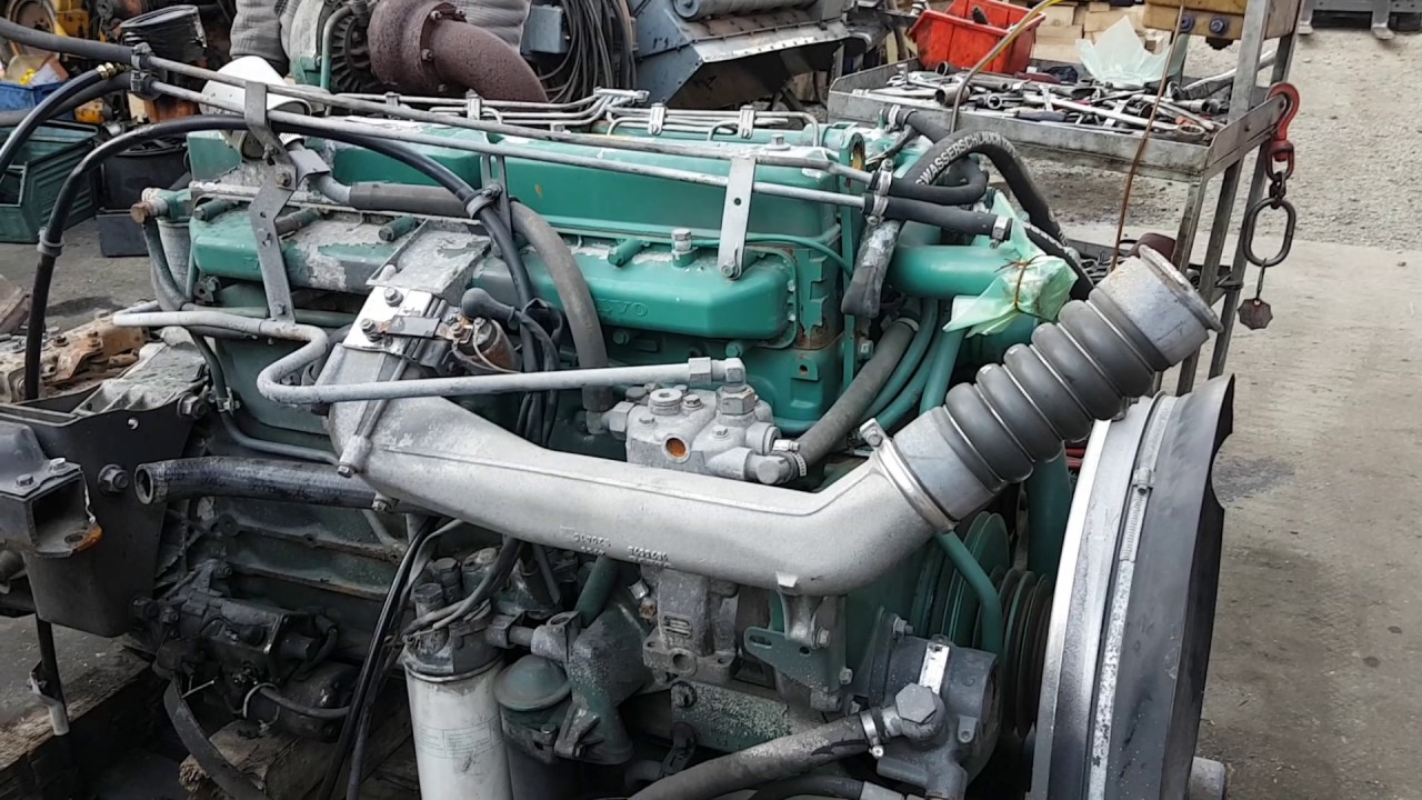 Volvo TD 63 E engine 6 cilinder turbo intercooler Matadotti SRL