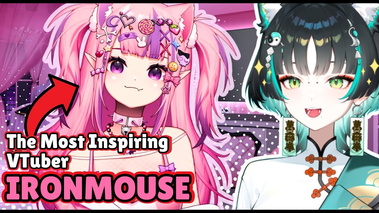 Getting to Know IRONMOUSE!! || How a Bubble Girl Became the #1 VTuber Reaction