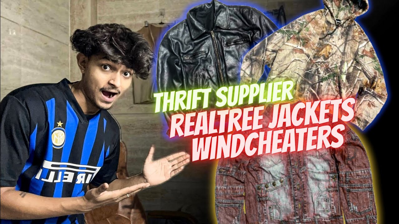 The #1 Secret to Scoring AUTHENTIC RealTree Leather Jackets from Indian Thrift Stores
