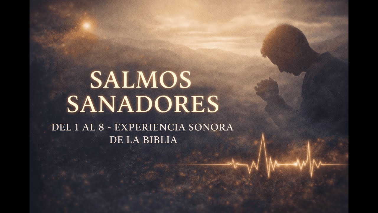 La Biblia Cantada | SALMOS SANADORES (1–8) Frecuencia 963 Hz | Escuchá Estos Salmos y Encontrá Paz