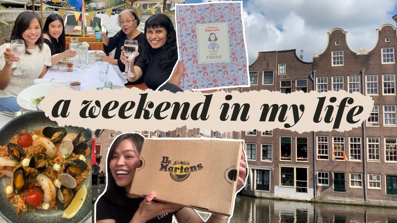 A WEEKEND IN MY LIFE // canal cruise dinner,shopping,walking around the city|MARIAN TIALENGKO