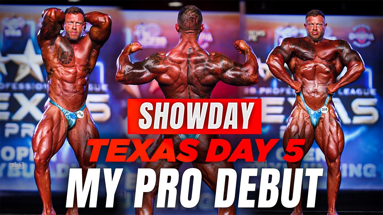 TEXAS SERIES DAY 5 / TEXAS PRO SHOWDAY / MY IFBB PRO DEBUT!!