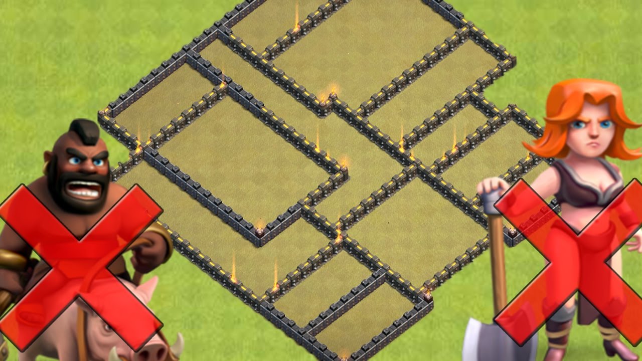 NEW TH9 ANTI HOG ANTI VALK BASE WAR/PUSH