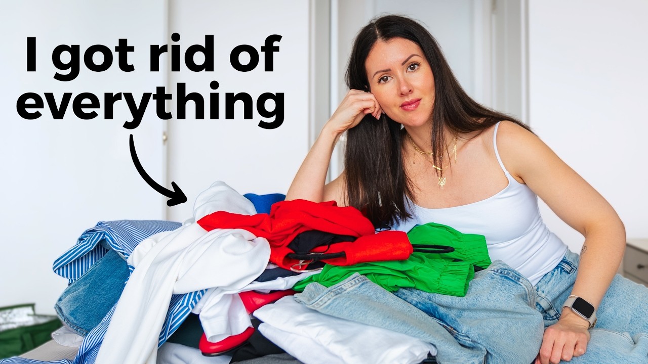 The EASIEST Way To Declutter Your Closet (without becoming a minimalist)