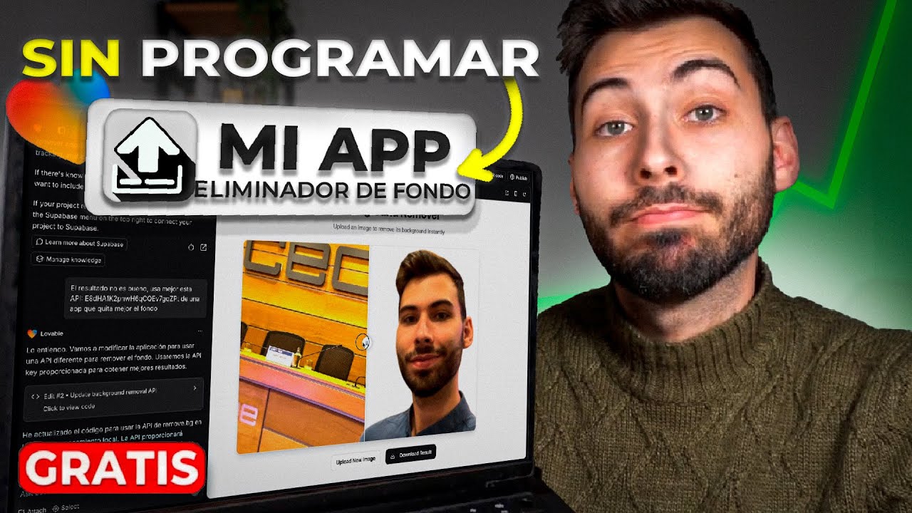 Creo un APP para Ganar DINERO en MINUTOS por IA GRATIS 🚀 Tutorial F&Aacute;CIL con Lovable