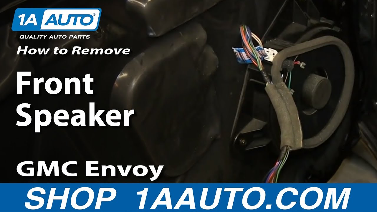 How To Install Front Speaker 02-06 GMC Envoy