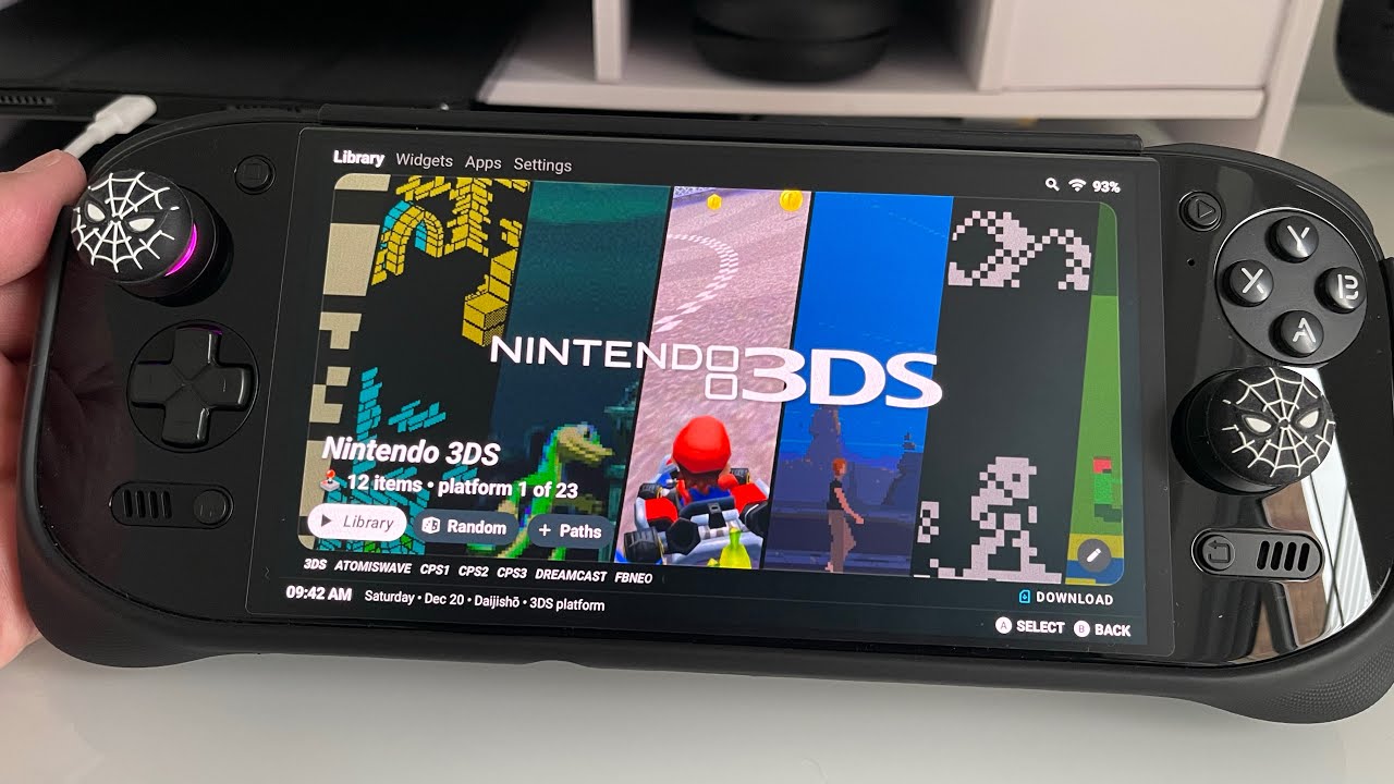 Nintendo 3DS Ayn Odin 2 Portal Max Super Mario Bros 2 