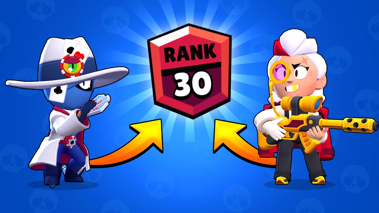 ორი RANK 30 ერთ ვიდეოში! - Brawl Stars
