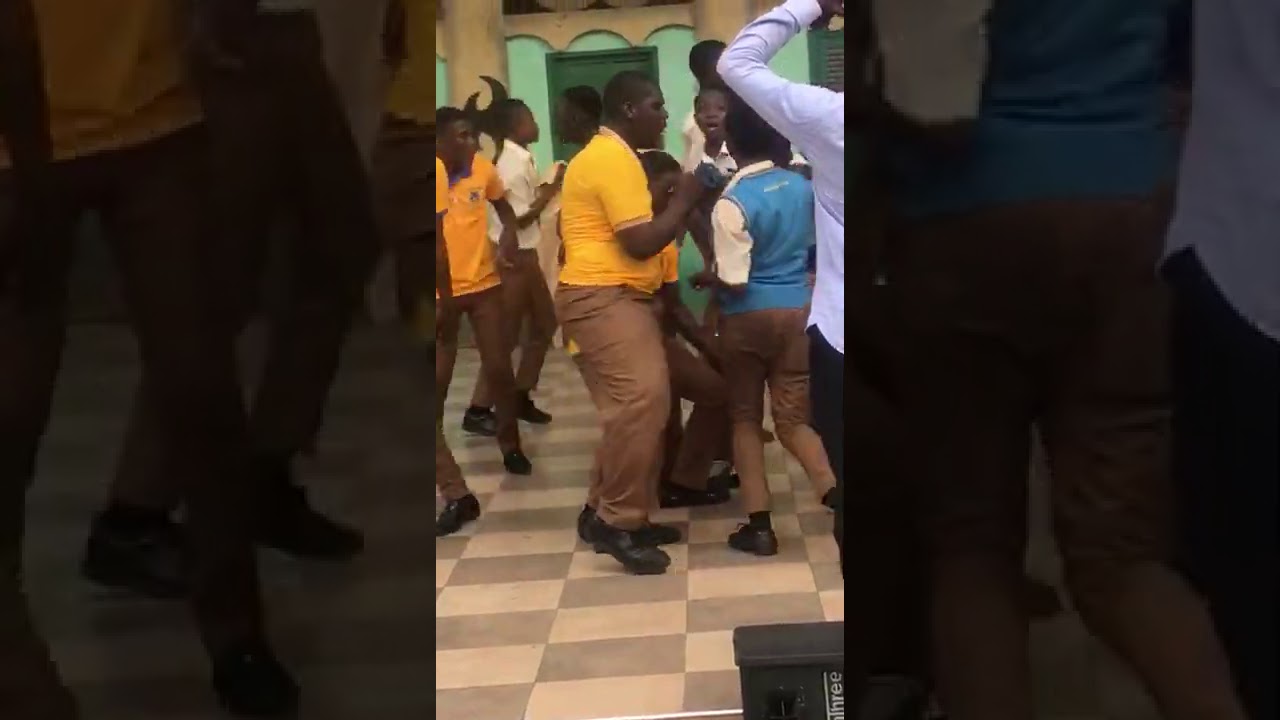 Opoku ware school, OWASS guys mood after getting to the finals of national science and maths quiz