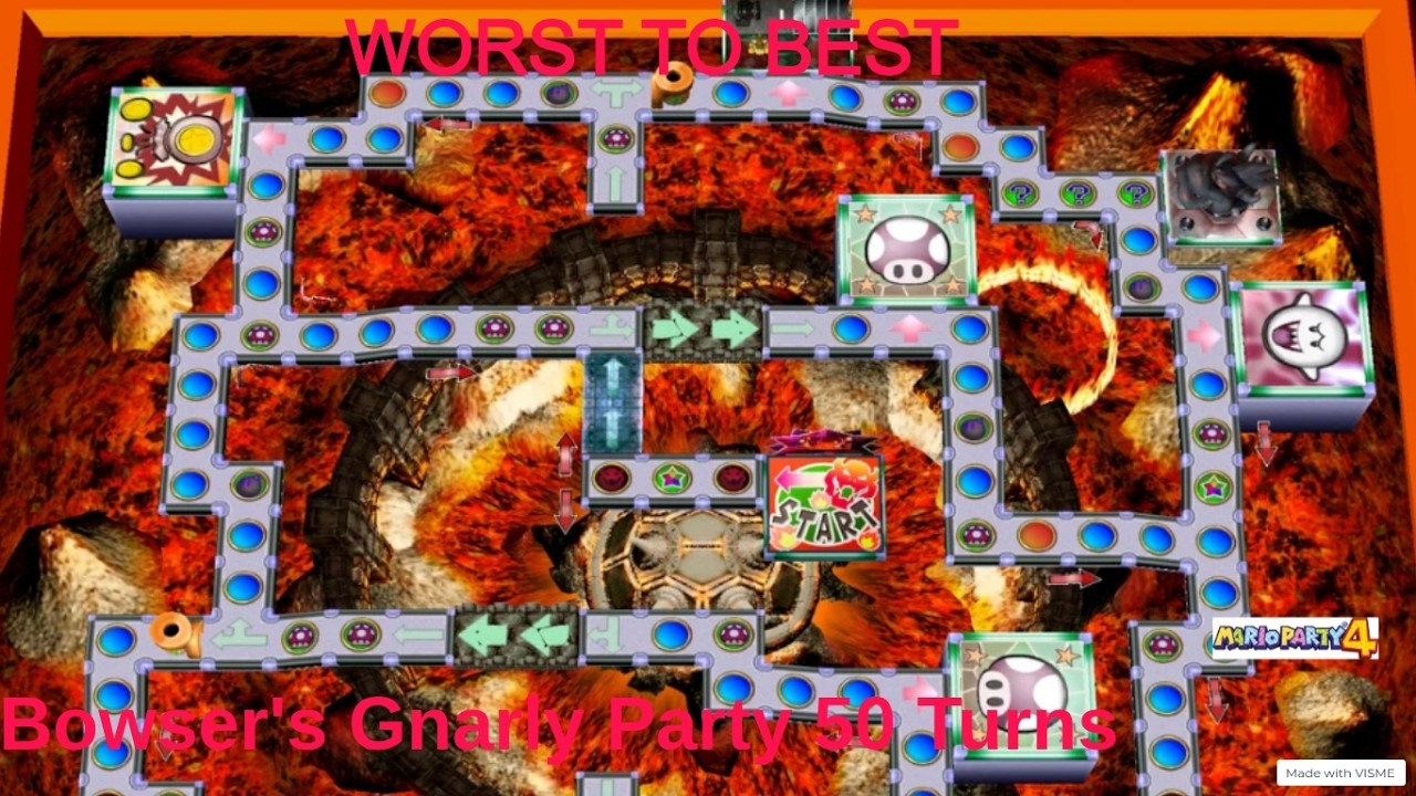 Mario Party 4 Livestream Part 3: Bowser's Gnarly Party 50 Turns