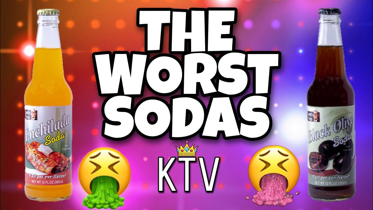 Trying the WORST Soda Flavors in the WORLD | Lesters fixins Black Olive & Enchilada | KTV E :110