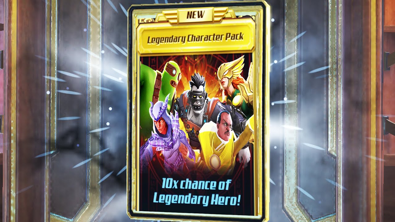DC Comics Legends - LEGENDARY Characters Card PACK Opening #1