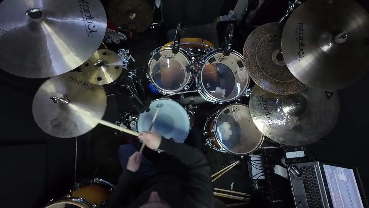 ICED EARTH - BURNING TIMES - Drum cover 