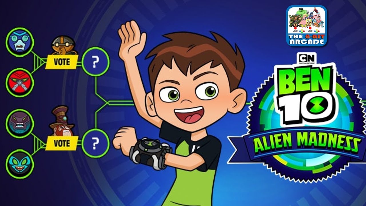 Ben 10: Alien Madness - Vote for your Favorite Omni-Enhanced Alien (Cartoon Network Games)