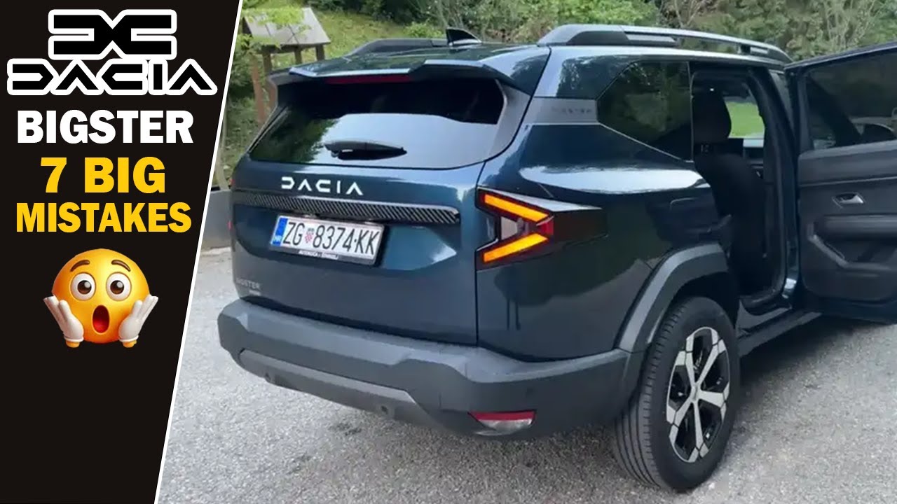 7 САМЫХ КРУПНЫХ ошибок, которые допускают владельцы Dacia Bigster 2025, и как их исправить.