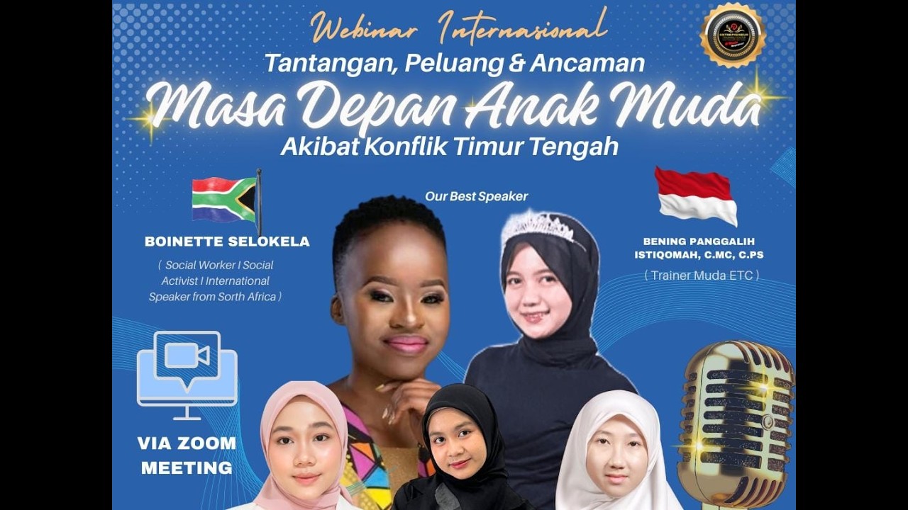 ETC#246 I WEBINAR INTERNASIONAL - PELUANG, TANTANGAN, DAN ANCAMAN DITENGAH KONFLIK TIMUR TENGAH