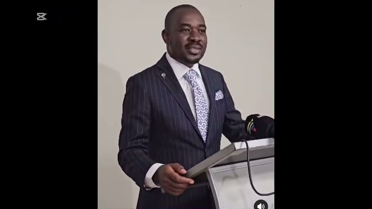 Chamisa back on the political stage 