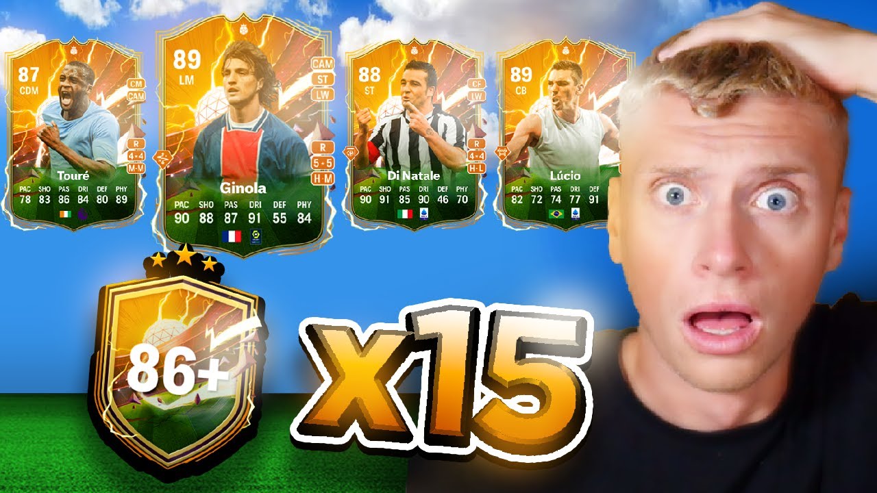 I OPENED 15x 86+ HERO PLAYER PICKS 🤩 FC24 ULTIMATE TEAM