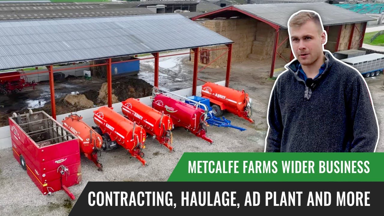 Расширенный бизнес Metcalfe Farms: подрядные работы, грузоперевозки, завод по производству анаэро...